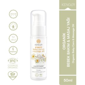 Resim Organik Bebek Bakım & Masaj Yağı 50 ml 
