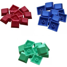 Resim 3 Set Pbt Dsa Keyi Kaynakları Mx Switches Mekanik Klavye Için Boş Baskılı Dıy(Yurt Dışından) 