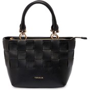 Resim Siyah Deri Kadın El Çantası - S25Y1BC80408-A55 