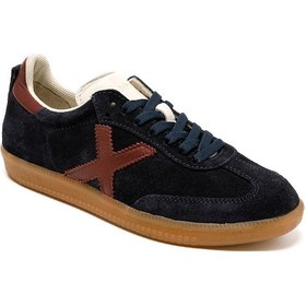 Resim Lacivert Sneaker Günlük Kadın Rc-25y-088-m-vade John May Laci Süet-bordo Cilt Lacivert 