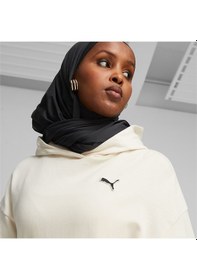 Resim Puma Better Essentials Hoodie Kadın Sweatshirt 67598899 Ekru 