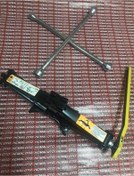 Resim Oto Krikosu 1.5 Ton Makas Cırcır Araç Kriko + Bijon Anahtarı 