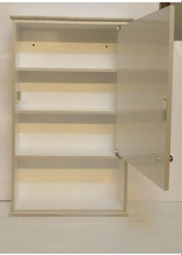 Resim Ahşap Ecza Dolabı 