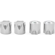 Resim Youmex Alüminyum Jant Merkezi Kapağı Bjm365 - 4 Adet Gümüş Renkli Tekerlek Kapağı Seti 