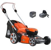 Resim Oregon Oleo-Mac Gi 48 P 5.0 Ah Akülü Çim Biçme Makinesi + Şarj Aleti 