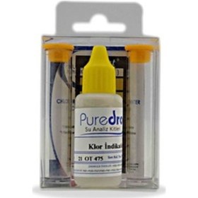 Resim Puredrop Serbest Klor Test Kiti- Paket 