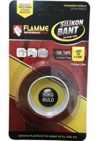 Resim Flamme Çift Taraflı Silikonlu Bant 19mm - 2 Metre 