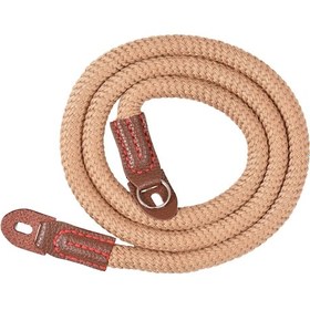 Resim Hombey Kameraya Askı Kemer 100cm Nylon Ve Deri Kombinasyonu Klasik Kahverengi 