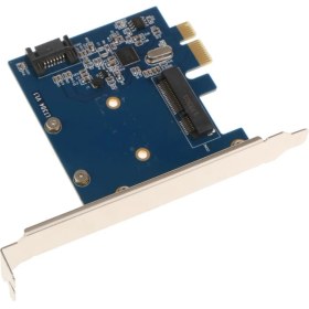 Resim Bestnify Mini Pcı-E Msata SSD ve Kart Dönüştürücüsüne Combo 6gbps (Yurt Dışından) 