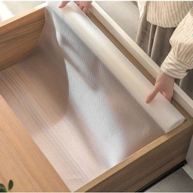 Resim 3dprototürk Kaydırmaz Şeffaf Dolap Içi Ve Çekmece Içi Örtüsü 1000 X 45 Cm 10 Metre Dolap Çok Amaçlı Ev Ürünü Turuncu 