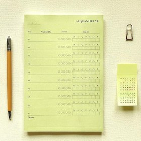Resim Fark Tanıtım Tarihsiz Masaüstü Planlayıcı, 10 Farklı Planlama, 80 Yaprak(Alkışkanlıklar) 