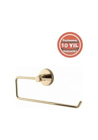 Resim Çelik Banyo Paslanmaz Pirinç Flora Kağıt Havluluk Altın Gold Gold 