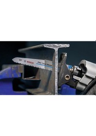 Resim Bosch S 1130 Cf Metal Kesimi İçin Ağır Hizmet Tilki Kuyruğu Testere Ucu 225 Mm 