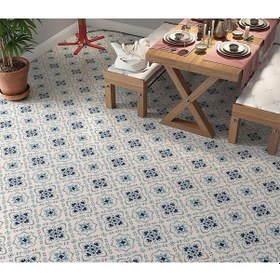 Resim Yer Kaplama Zemin Kaplama Folyosu 65x130 Cm Talevera Pattern 