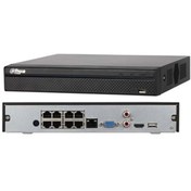Resim Dahua Nvr2108hs-8p-t 8kanal 8mp/1080p H265 Poe Nvr Kayıt Cihazı 