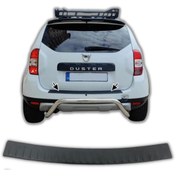 Resim A&G Tuning Dacia Duster Arka Tampon Eşiği Koruma 2010-2017 Arası Plastik 