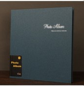 Resim 12 İnç Süet El Yapımı Dıy Yapıştırılan Film Fotoğraf Albümü Farsça Mavisi 