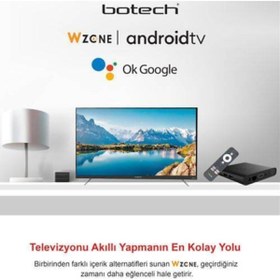 Resim Botech Wzone 4k Androıd Tv Wzone 