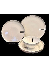 Resim Roy Kıng Twıst Yemek Takımı Sılver 24 Parça 