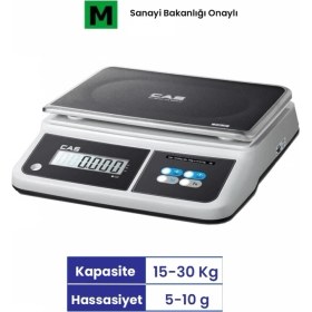 Resim Cas Pr Iı D 30 Kg. Onaylı Tartım Terazisi 
