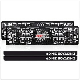 Resim Appcity Isimli Takmatik Pleksi Plakalık (2 Adet)Tsrm1 415063125 