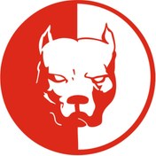 Resim Bak Karıştır Pitbull Sticker Model 2 - 15x15 Cm Kırmızı Renk 