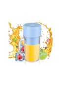 Resim Reedark Usb Şarjlı El Tutanlı Blender 340ml - Ev Kullanıma Küçük, Çok Fonksiyonlu Meyve Sulandırıcı, 1200mah Li-pil, Mavi, Ip67 Su Geçirmez 