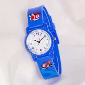 Resim Pinkoli Racing Yarış Arabası Motifli Analog 6-13 Yaş Çocuk Kol Saati ST-303984 
