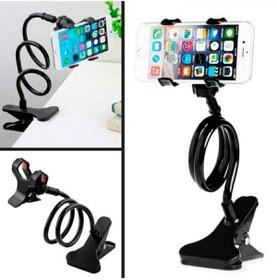 Resim eryatex Siyah Oynar Başlıklı Akrobat Telefon Tutucu Portatif Telefon Tutma Aparatı 