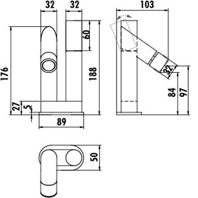 Resim Creavit Straw Bide Armatürü Bataryası ST3500 