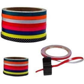 Resim Jant Şeridi Aparatlı Düz Siyah 7cm X 7 M Lüks - Muhtelif 