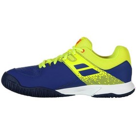 Resim Babolat Pulsion All Court Unisex Çocuk Mavi Tenis Ayakkabısı 
