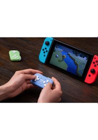 Resim 8bitdo Micro Bluetooth Oyun Kolu Nintendo Switch, Pc, Mac Os, Android Mavi 