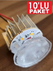 Resim 10'Lu Paket Unikom Tente Led Armatür İç Modül 