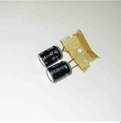 Resim 47mf 40v 10x12 105 Floryt Elko Kondansatör 100 Adet 