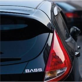 Resim Bass Hologram Universal Sticker Etiket Modeli 