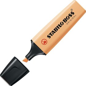Resim STABILO BOSS ORIGINAL Pastel - Fosforlu Kalem - Mat Turuncu 