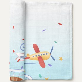 Resim Mini Champ %100 Organik Pamuk Müslin Örtü 100 x 100 cm 