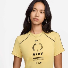 Resim Nike Sportswear Kadın Sarı Elbise 