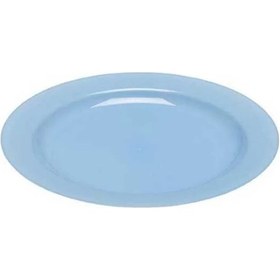 Resim Plastik Mavi Tabak 19 Cm - 10 Adet 