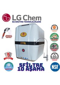 Resim Lg Cool Beyaz Siyah 8 Lt 5 Fl 10 Aşama Su Arıtma Cihazı 