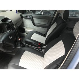 Resim Opel Astra H Kasa Araca Özel Deri Koltuk Kılıfı 