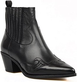 Resim Siyah Kadın Kovboy Bot (Teksas) 