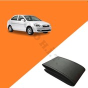 Resim Hyundai Accent Era Uyumlu Deri Direksiyon Kılıfı Kaliteli Dikmeli Siyah 