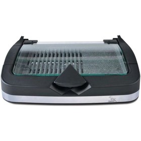 Resim Brb 3000 Elektrikli Kapaklı 52x42x12cm Dumansız Barbekü Izgara 