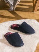 Resim LC Waikiki Shining Store'dan Işıltılı Seçimler | Süet Görünümlü Erkek Ev Terliği 