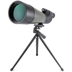 Resim Bushman Alfa Professional 20-60x80 Tek Gözlü Spotting Scope Siyah - Yeşil 