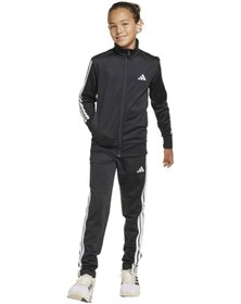 Resim Adidas J 3s Tr Çocuk Spor Eşofman Takımı - Jd6502 Siyah 