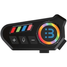 Resim Blic BLB_35 Kask İçin, Su Geçirmez RGB Işıklı, 800MAH Bluetooth Kulaklık 
