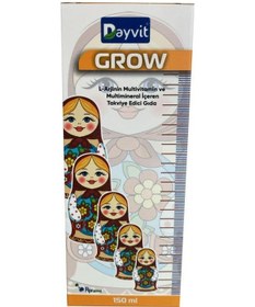 Resim Dayvit Grow L Arjinin Multivitamin İçeren Takviye Edici Gıda 150 ML 